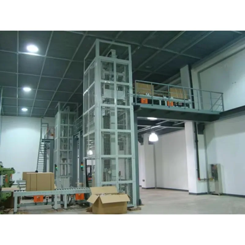 Continuous or reciprocating new pallet hoist