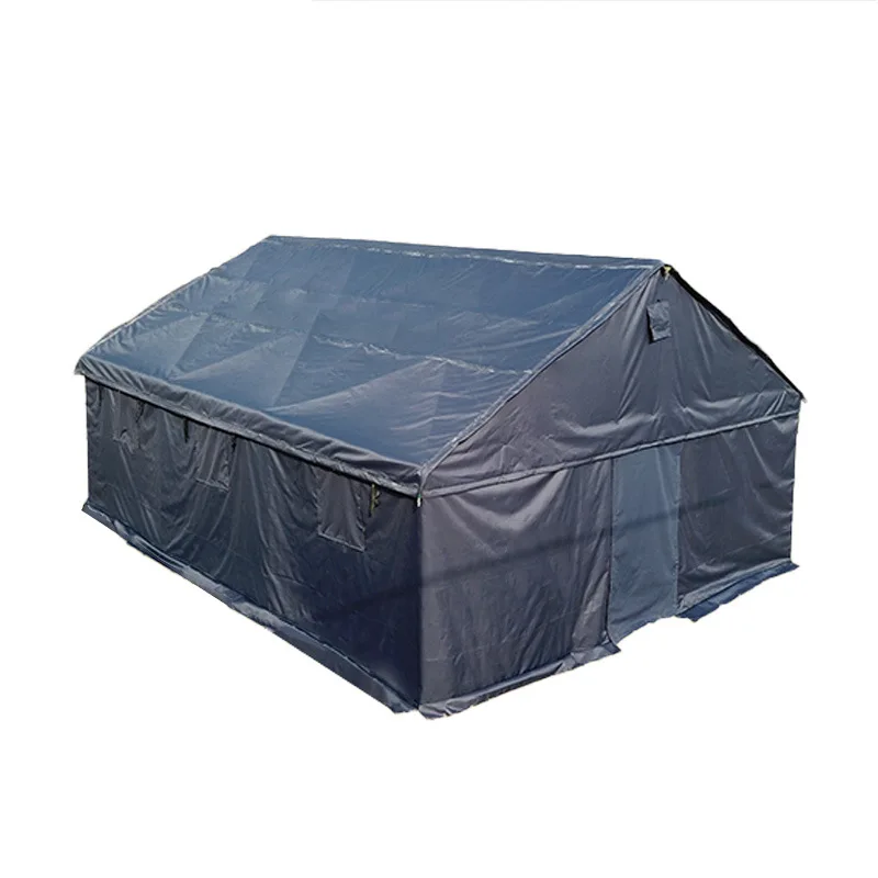

Outdoor, navy blue command tent, rescue, emergency, disaster relief, thickened warm tent