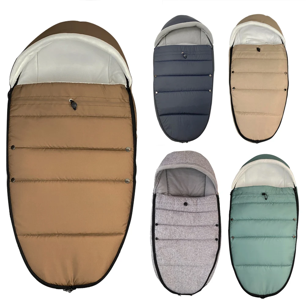 العالمي 6-36 متر الشتاء عربة طفل Footmuff كيس النوم الدافئ Snowproof ل Babytime yoyo2 الشتاء عربة طفل كيس النوم