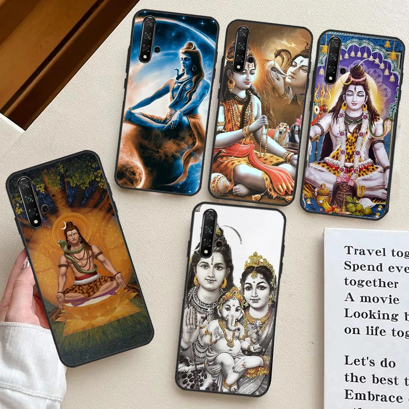 God Diety Hindu Ganesha Shiva For Huawei Nova 3i 7i 8i 11i Y91 Y90 Y61 Y60 Y70 Nova 10 9 SE 11 P20 P40 Lite P30 Pro Case