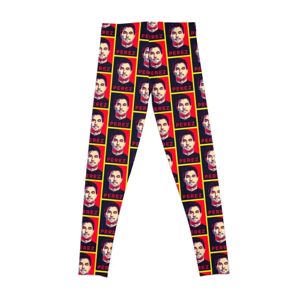 Sergio Perez Checo Artwork Leggings Sports pants woman workout shorts sports shirts gym Womens Leggings