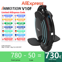 EU Stock Inmotion V10F Electric Unicycle 84V 960Wh Battery 2000W Motor 40km/h Speed Original V10F Self Balance EUC E-Wheel