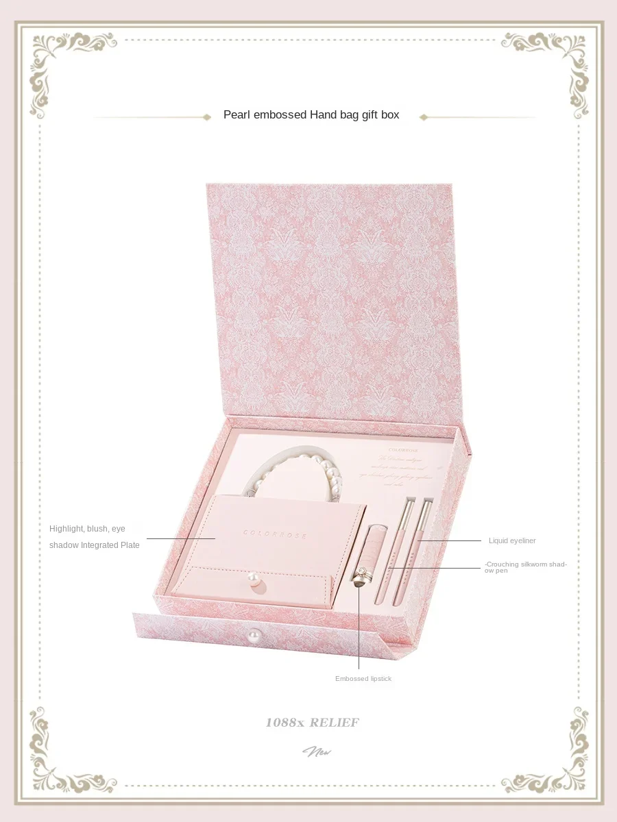 Colorrose Gift Set Eyeshadow Blush Highlight Makeup Palette