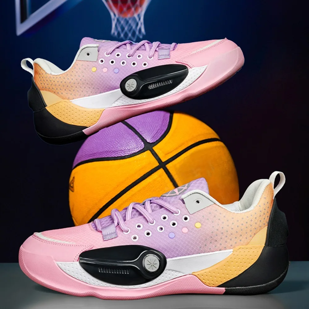 2026 New high rebound city 10 basketball shoes men Wade shock  combat sports shoes students low top sneakers view 2