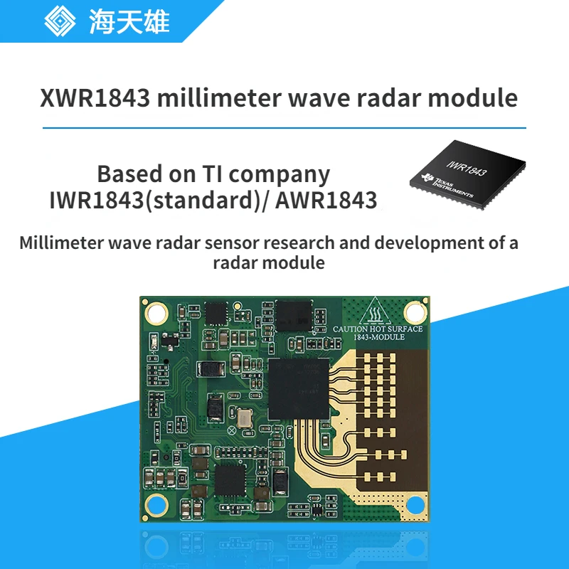 

IWR1843/AWR1843 Millimeter Wave Radar Sensor Radar Module Automotive Electronic Ranging Module