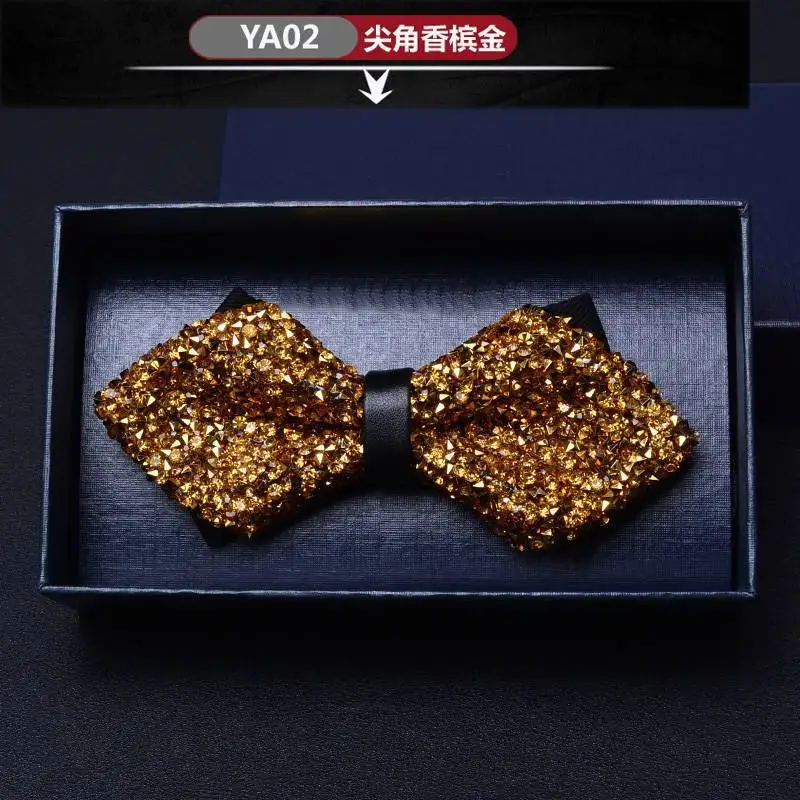 2 パック新しい結婚式の男性スーツボウパーティースーツスリムフィット蝶ネクタイオーダーメイドクリスタル新郎介添人フォーマル行事カスタマイズ