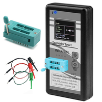 Transistor Tester LCR Meter Transistor Capacitor Tester M328 NPN PNP Transistor Diode Resistor Inductor Automatic Checker Detect