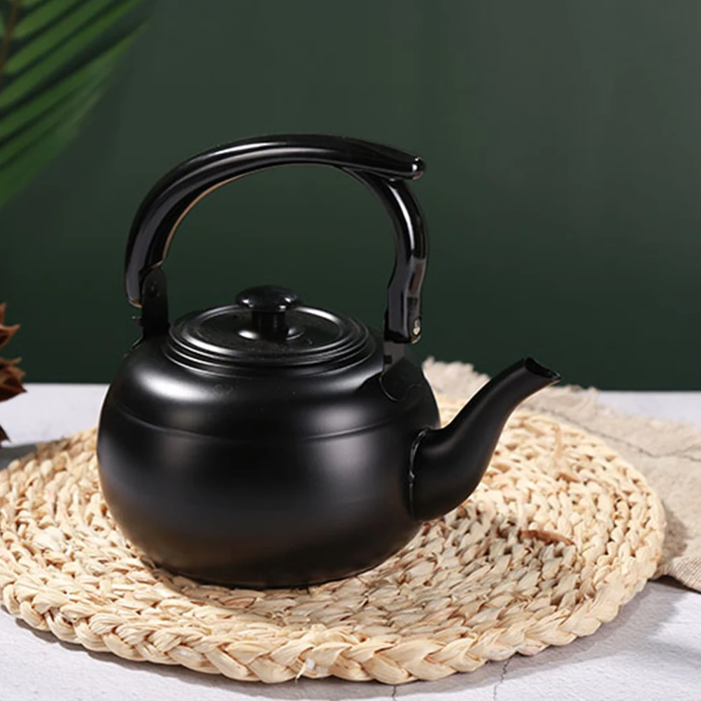 

Stainless Steel Teapot for Stove Top Clear Water Tea Kettle Household Pot Home Accessory Practical Safe Heat Insulation Multi
