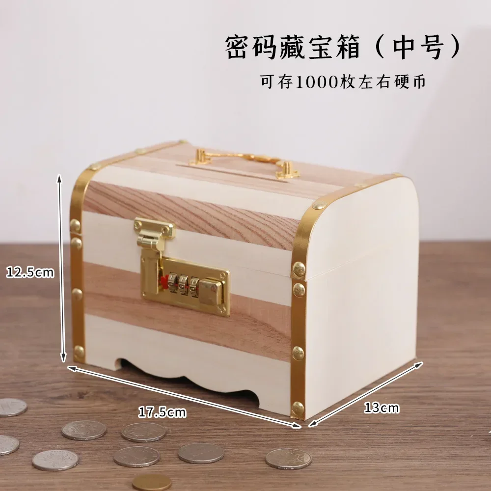 DurableChildren's Deposit Box Password Box Deposit Box 2023 Can Be Used To Store Boys' Money Safe