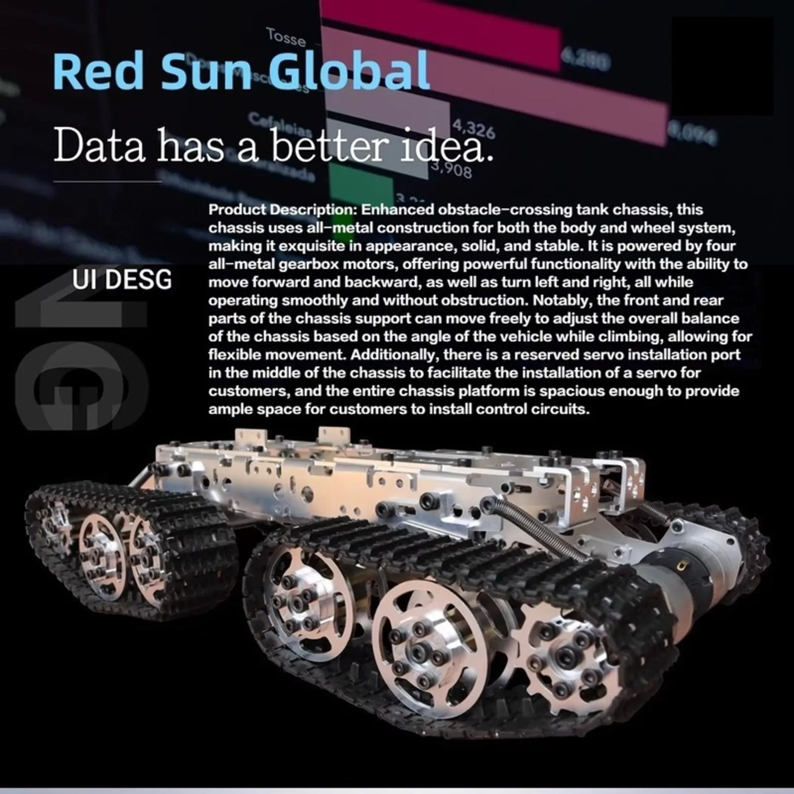 Podwozie robota czołgu STEM z amortyzacją, gąsienicami i silnikiem DC, przezwyciężające przeszkody, samochód do driftu, zestaw DIY, części do zabawek