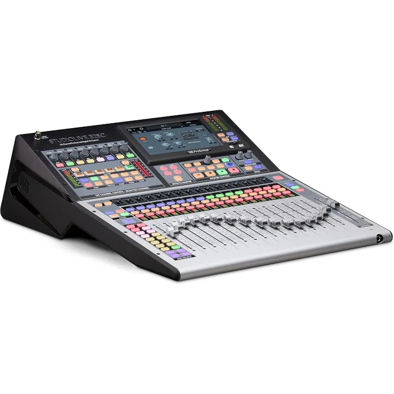 StudioLive 32SC Compact 32-channel/26-bus digital mixer with AVB networking and dual-core FLEX DSP Engine