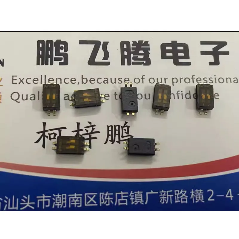 

1PCS/LOTS Imported U.S.A. TDA02H0SB1R Toggle Switch 2 Position SMD 1.27mm Pitch 2P Coding