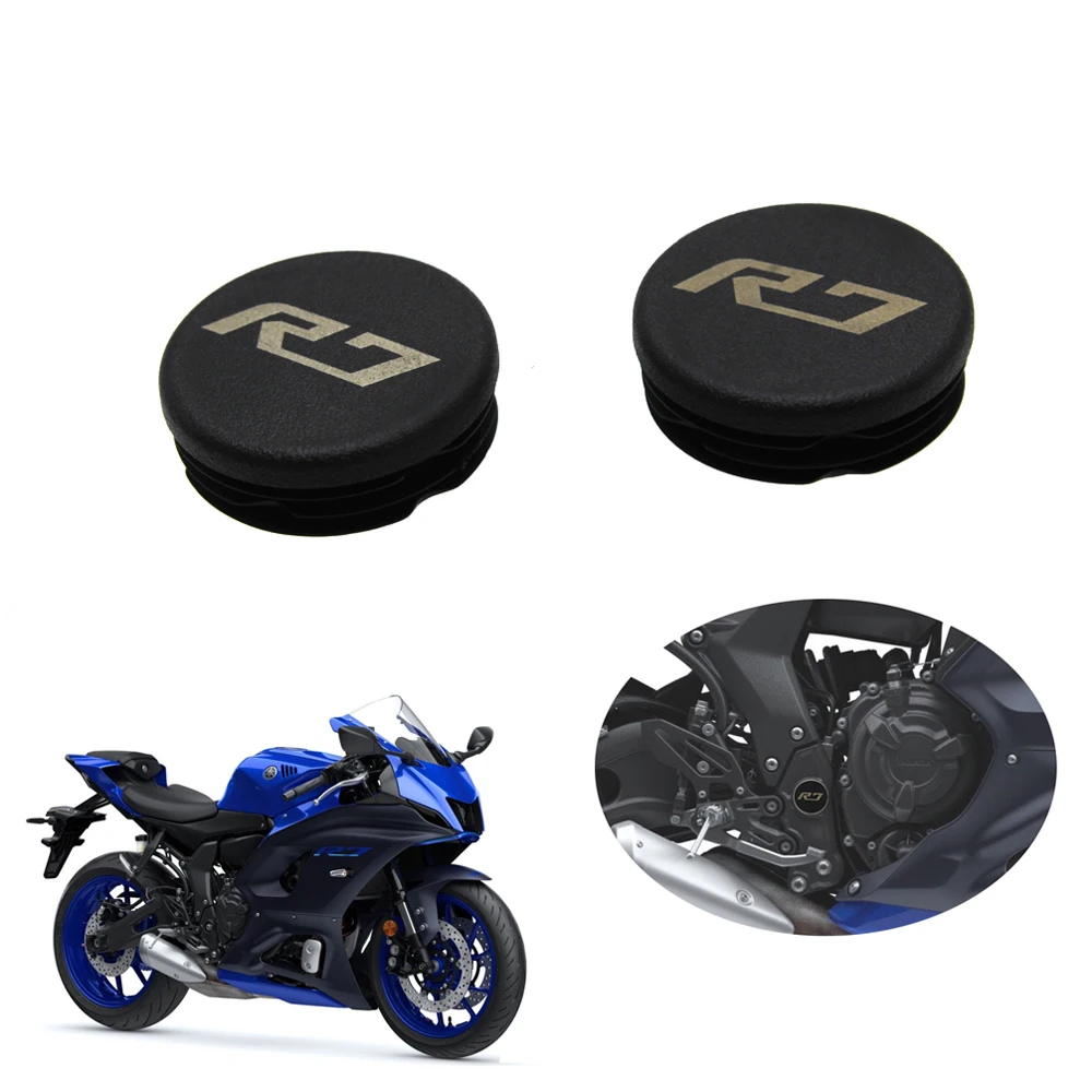 

Motorcycle Fit For YAMAHA YZFR7 YZF-R7 20212022 Frame Hole Cover Caps Plug Decorative Frame Cap YZF R7