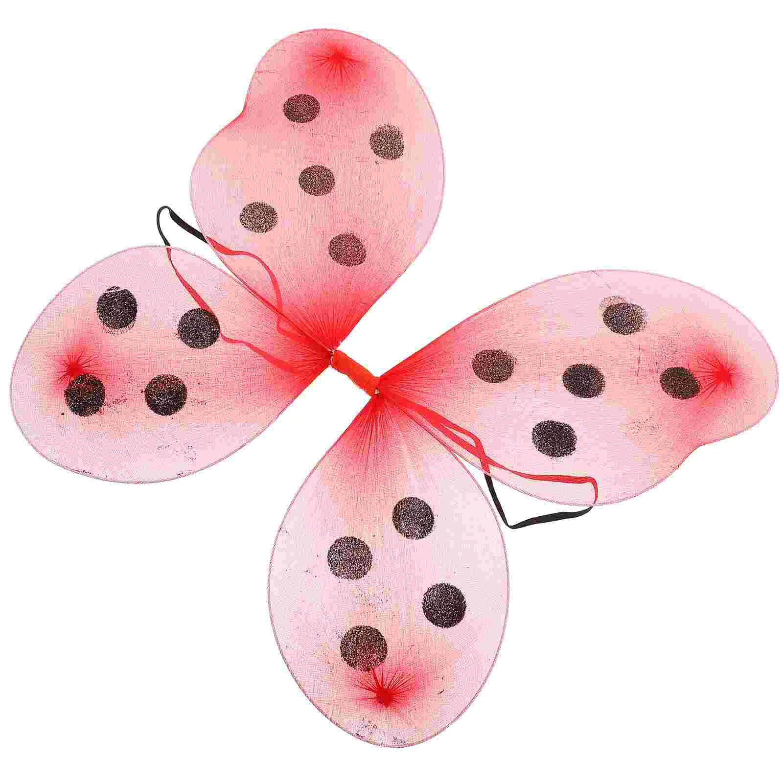 Accessoires de Costume d'ailes de coccinelle pour enfants, nouveauté à usage spécial, jouets cadeaux pour Halloween, cadeaux de fête de carnaval