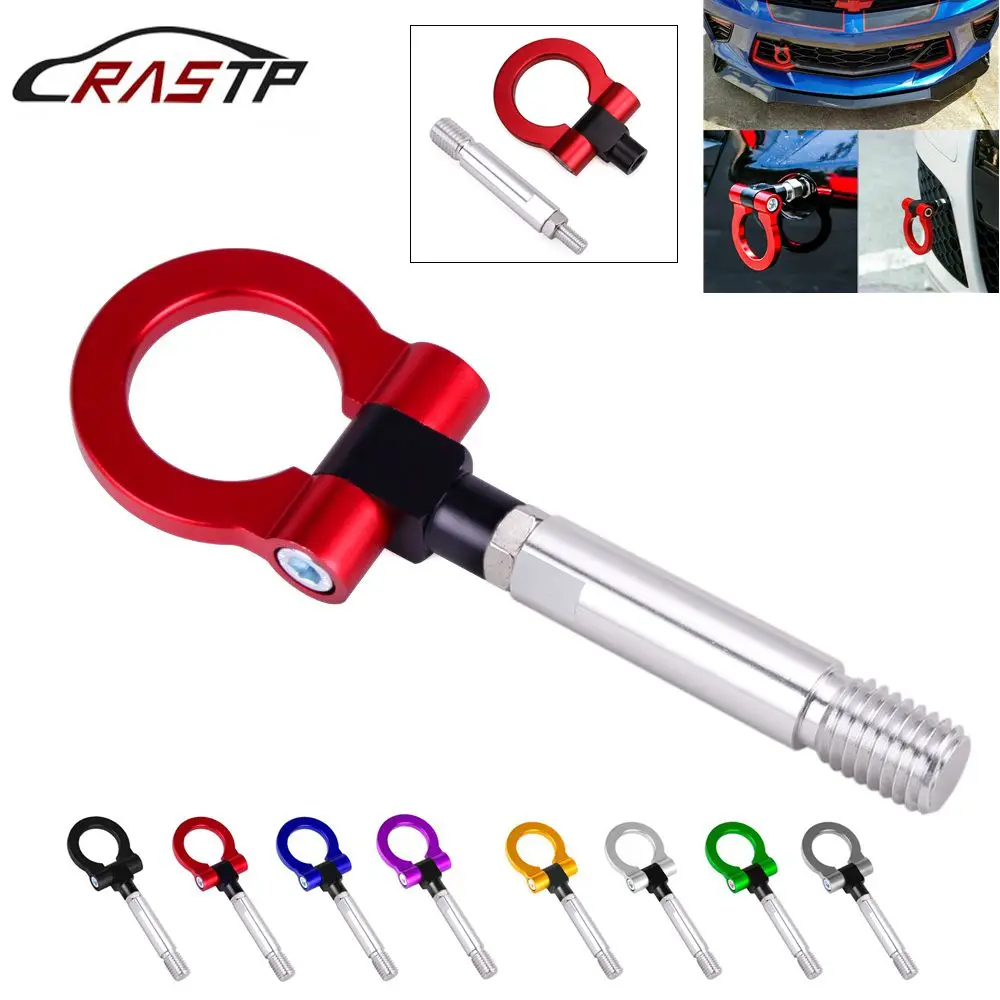 

RASTP-Aluminum Towing Hook Ring Kit On Tow Hook Eye Towing Colorful For 08 Benz RS-TH008-9