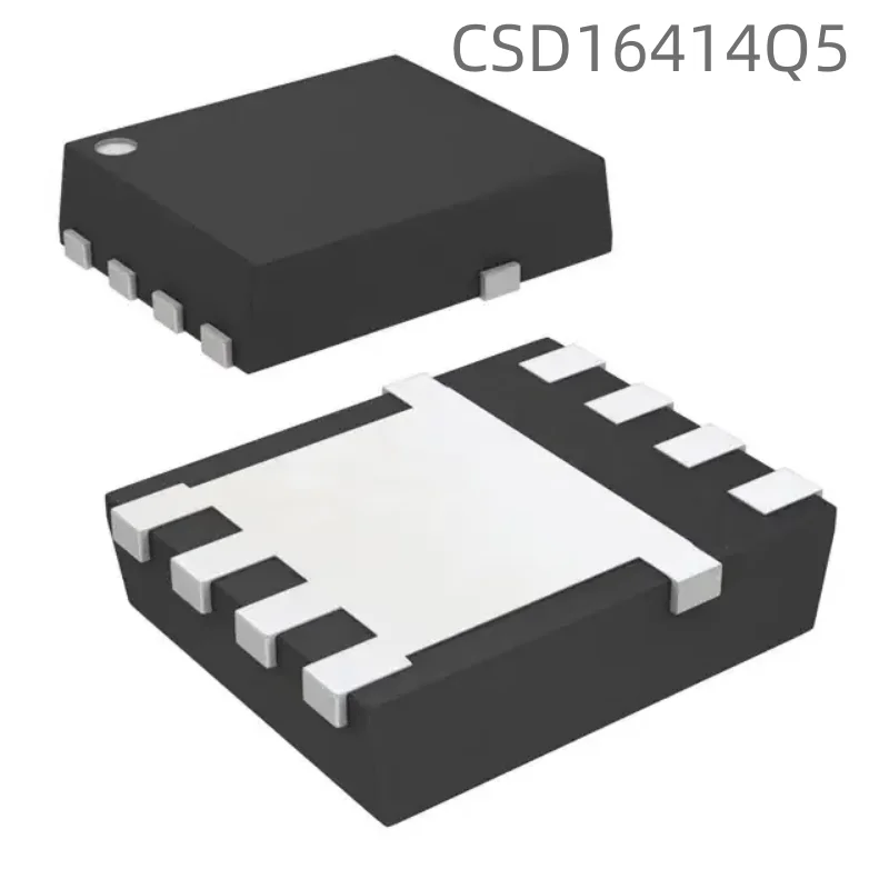 10pcs100% Novo CSD16414Q5 impressão CSD16414 N-canal 25V 100A VSON-8 5x6 efeito de campo MOS tubo