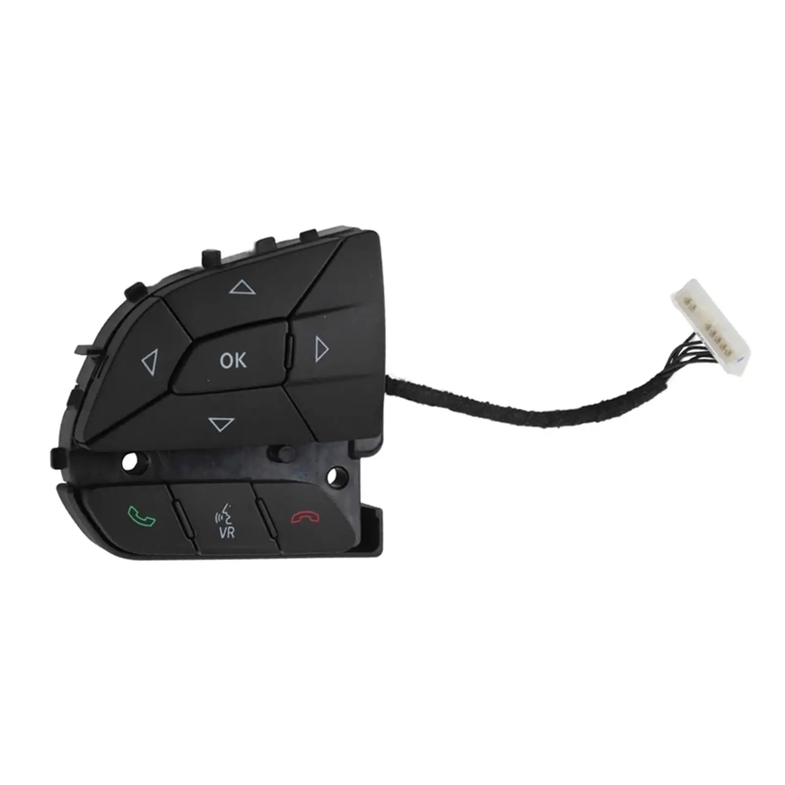 

1PCS 05081287AA Car Steering Wheel Control Switch Volume Phone Audio Button For Dodge Jeep Cherokee 2016-2019 5081287AA