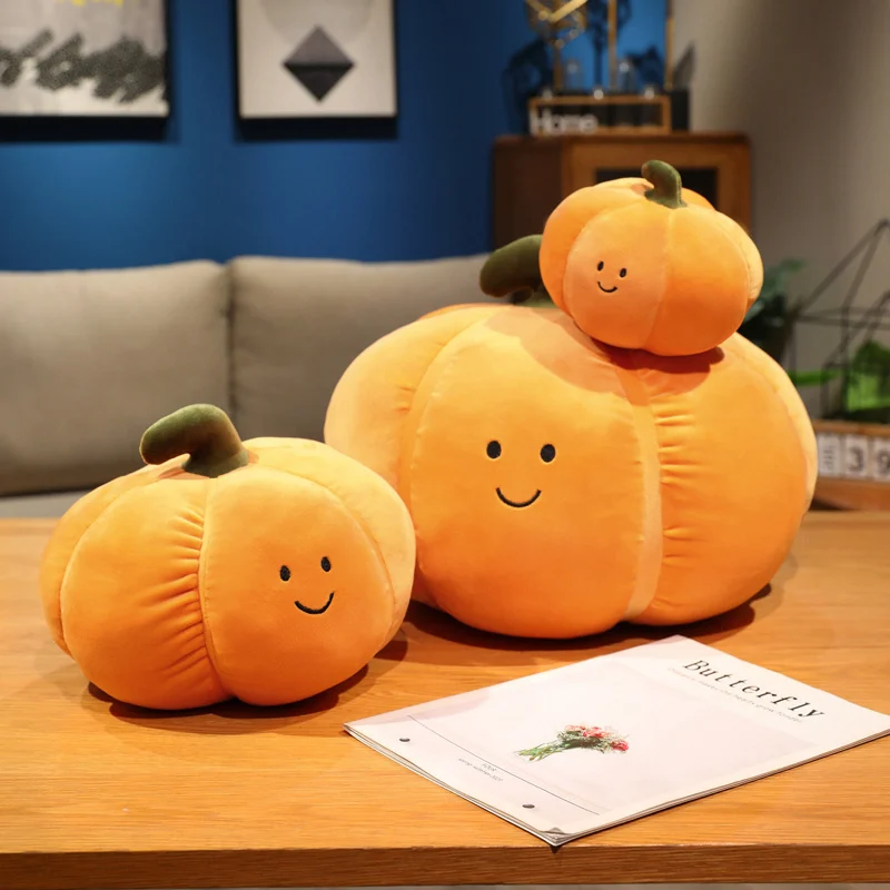 Oreiller citrouille créatif, jouets en peluche, coussin de canapé, joli décor de chambre créatif d'halloween, cadeau de bonne qualité, offre spéciale