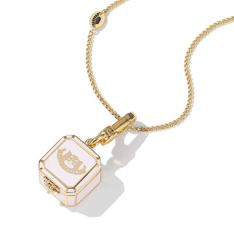 Bracelet Hand String Three-Dimensional Enamel-Glazed Openable Jewelry Box Pendant Cute And Delicate Trendy Heart-Shaped Zircon