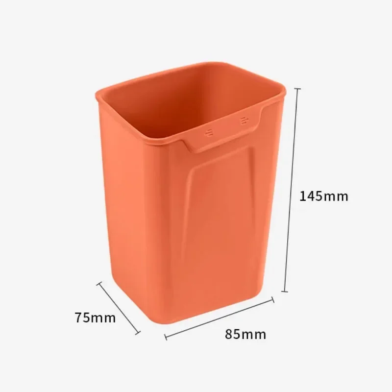 Universal Car Door Trash Can Mini Garbage Bin Silicone Waterproof Auto Door Pocket Storage Box Interior Organizer for Car Access view 3