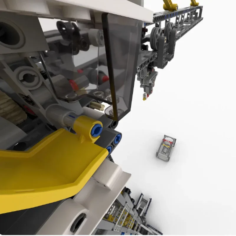 Tour suspendue classique avec télécommande, bloc de construction, modèle créatif pour garçon, jouet d'anniversaire et de noël pour enfants, cadeaux, MOC-25729