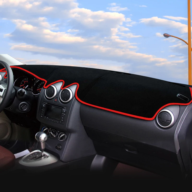 Car Dashboard Sun Shade Cover Pad For Nissan Qashqai J10 2008 2009 2010 2011 2012 2013 Instrument Desk Mat Carpets Accessories