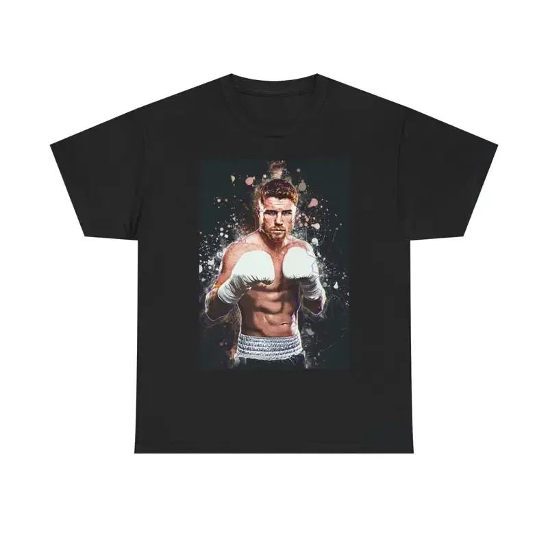 Canelo T Shirt Boxings Mexico Champ Alverez Heavy Cotton