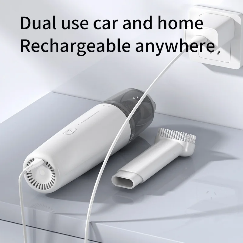 Type-C rechargeable portable vacuum cleaner, wireless handheld blower and 1200mAh vacuum cleaner, multifunctional mini, suitable view 5