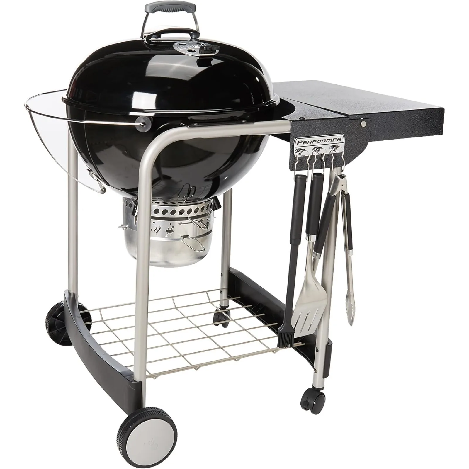 

US Performer Charcoal Grill, 22-Inch, Black