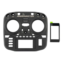 Radiomaster Boxer Replacement Carbon Fiber Faceplate Shell