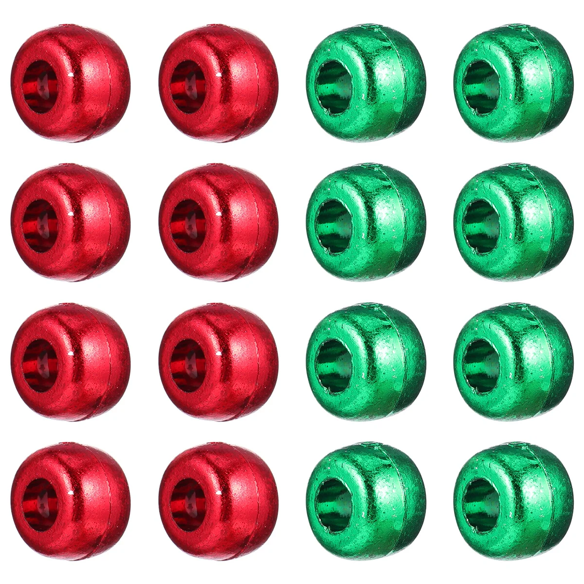 1000 Stück handgemachte Perlen zum Selbermachen, großes Loch, Kunststoff-Abstandsperlen, gemischte Farben, Schmuckherstellung, Zubehör, DIY-Materialien