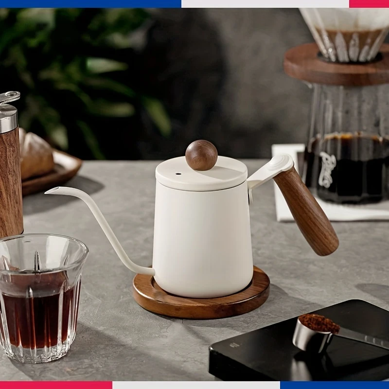 

Brew Perfect Pour-Over Coffee Anywhere with the Mini Gooseneck Pot!