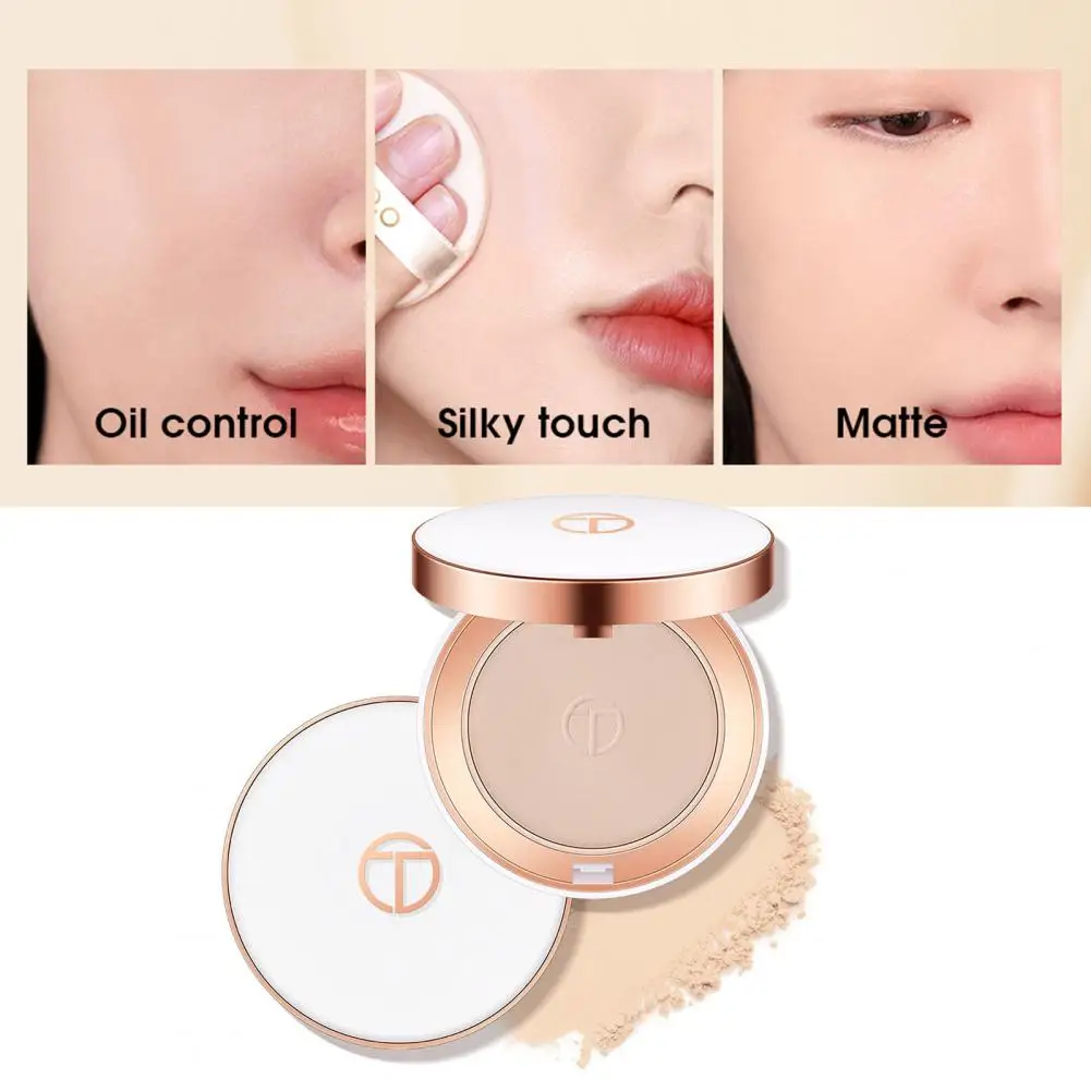 10g Setting Powder Fashion Fine Texture Finishing Powder Concealing Makeup Face Pressed Setting Powder for Girl