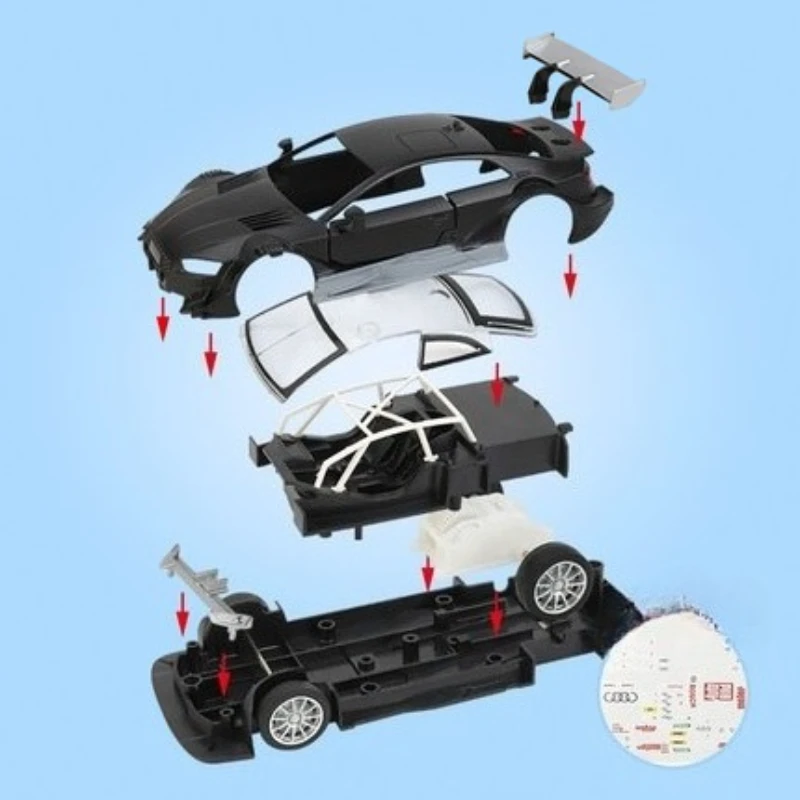 組み立て済みバージョン 1/32 ベンツ AMG C63 DTM 合金車モデル アウディ RS5 DTM コレクション ミニチュア ヴォイチュール ボーイフレンドの誕生日ギフト