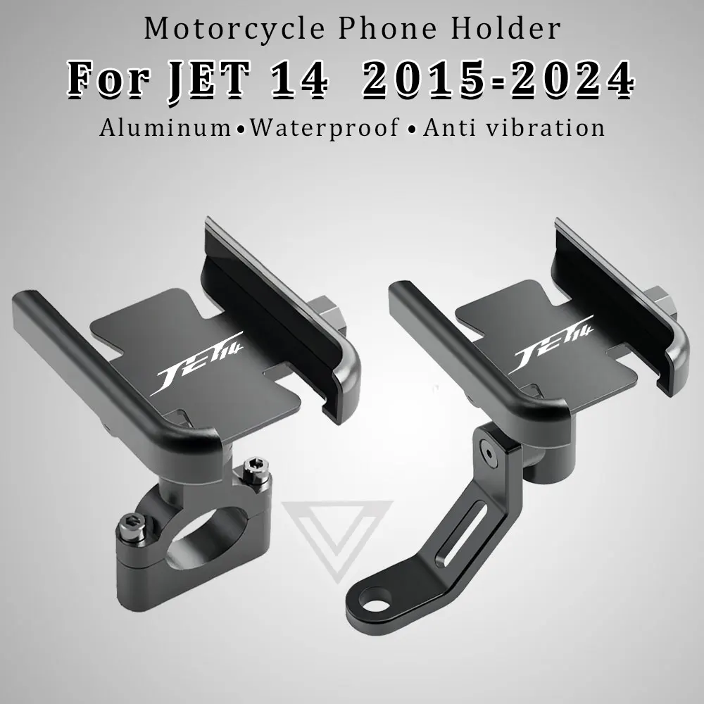 For SYM JET14 Phone Holder JET 14 125 125CC Accessories Motorcycle Phone Stand Aluminum Alloy