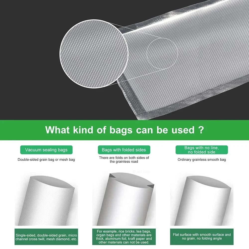 Sous Vide Roll Bags For Vacuum Packing Machine Packaging Food Storage Vacuum Bags for Vacuum Sealer