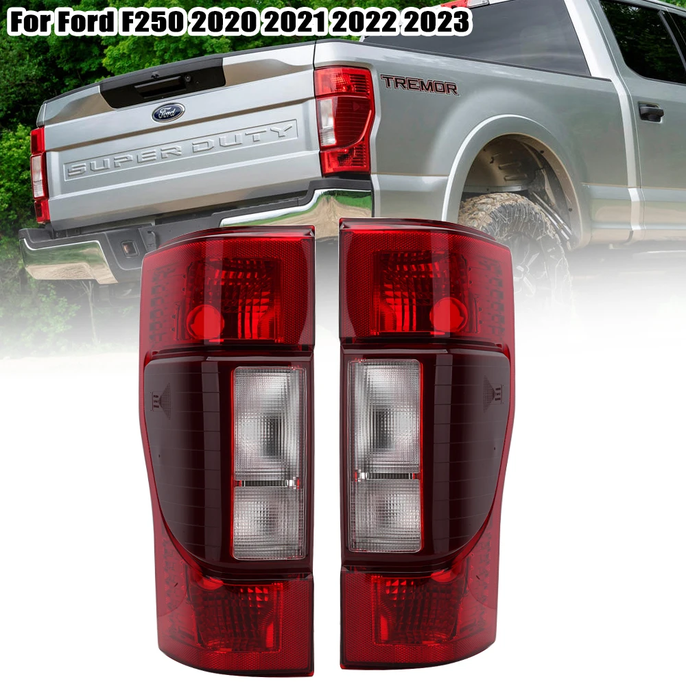 

Halogen Tail Light With Blind spot Hole For Ford F250 2020 2021 2022 2023 Rear Warning Stop Reversing Lamp Car Assembly