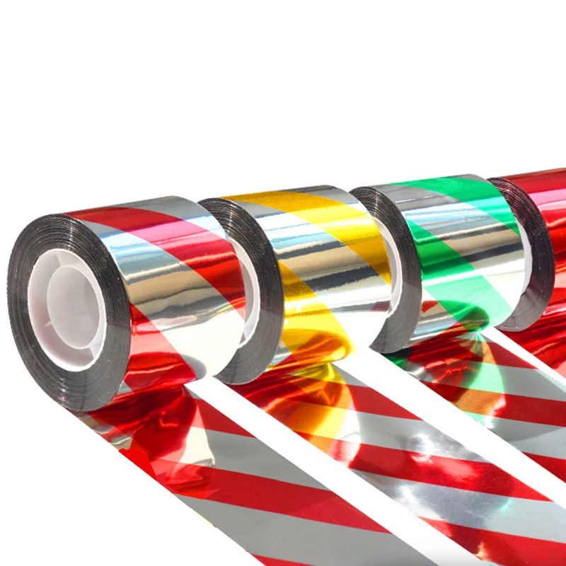 10 Roll Bird Scare Tape Ribbon, Reflective Tape Ribbon for Birds Woodpecker Scare Reflective Flash Tape Scare Birds Away
