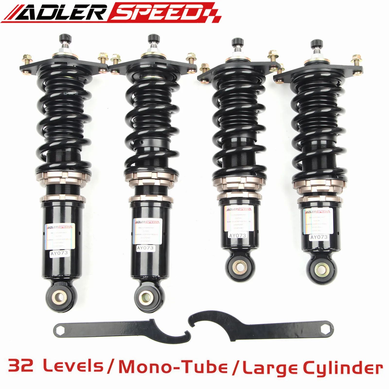 

ADLERSPEED 32 Way Coilovers Lowering Suspension Kit For Mazda Miata NA NB 90-05