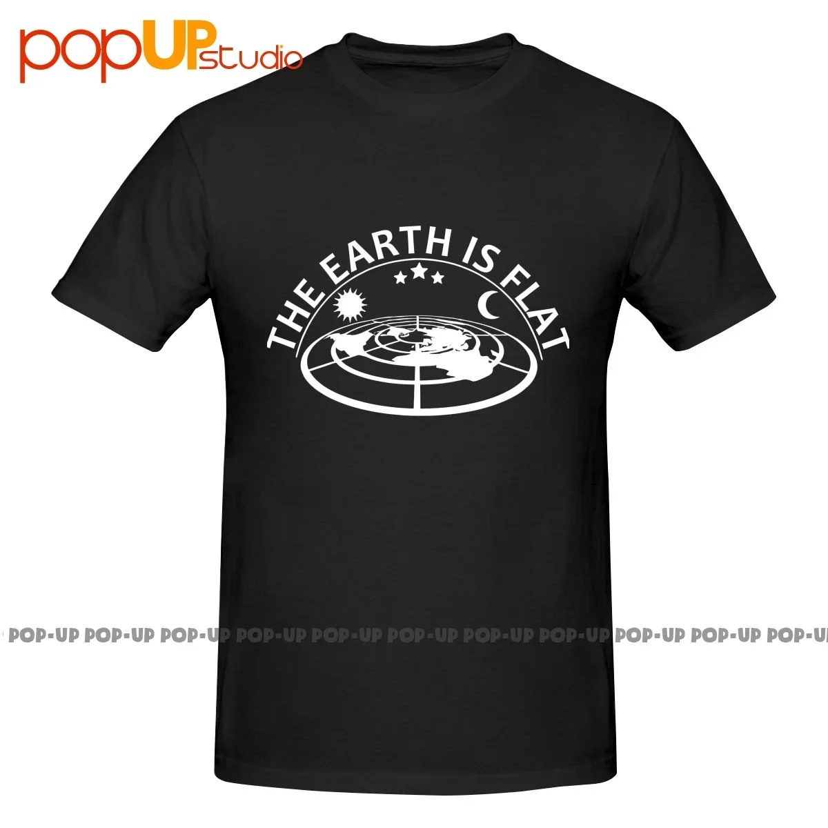 Flat Earth Model Shirt T-shirt Tee Soft Cotton Novelty Hot Deals