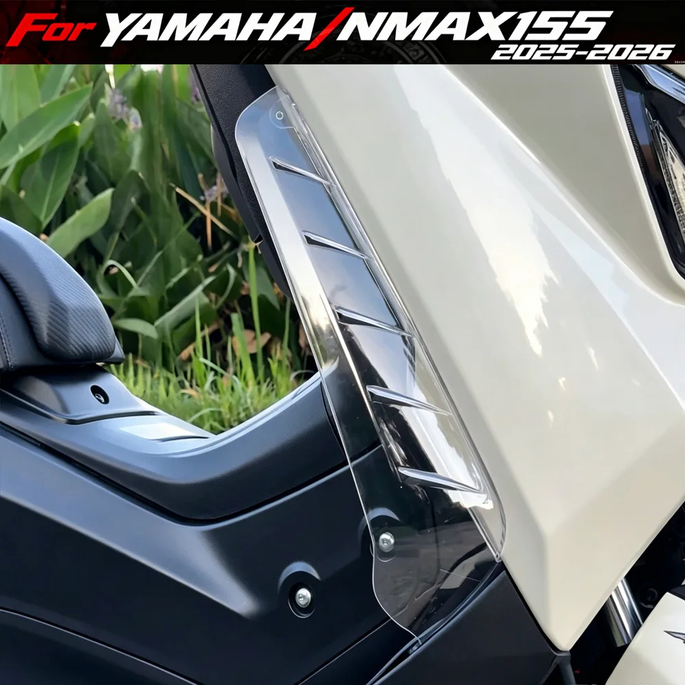 

New NMAX155 2026 Motorcycle Leg Guard Wind Deflector Side Leg Protector Windshield Cover For Yamaha N-MAX NMAX 155 2025 2026