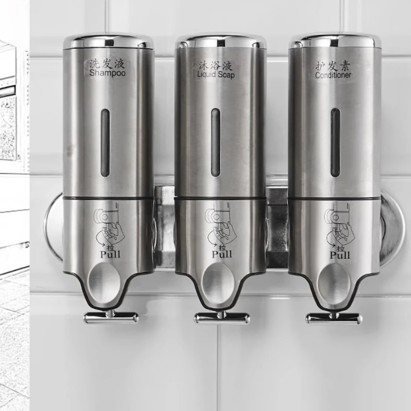 

Suppress Design Soap Dispensers Modern Quality Aesthetic Light Luxury Soap Dispensers Wall Mounted Simple Jabonera Furniture