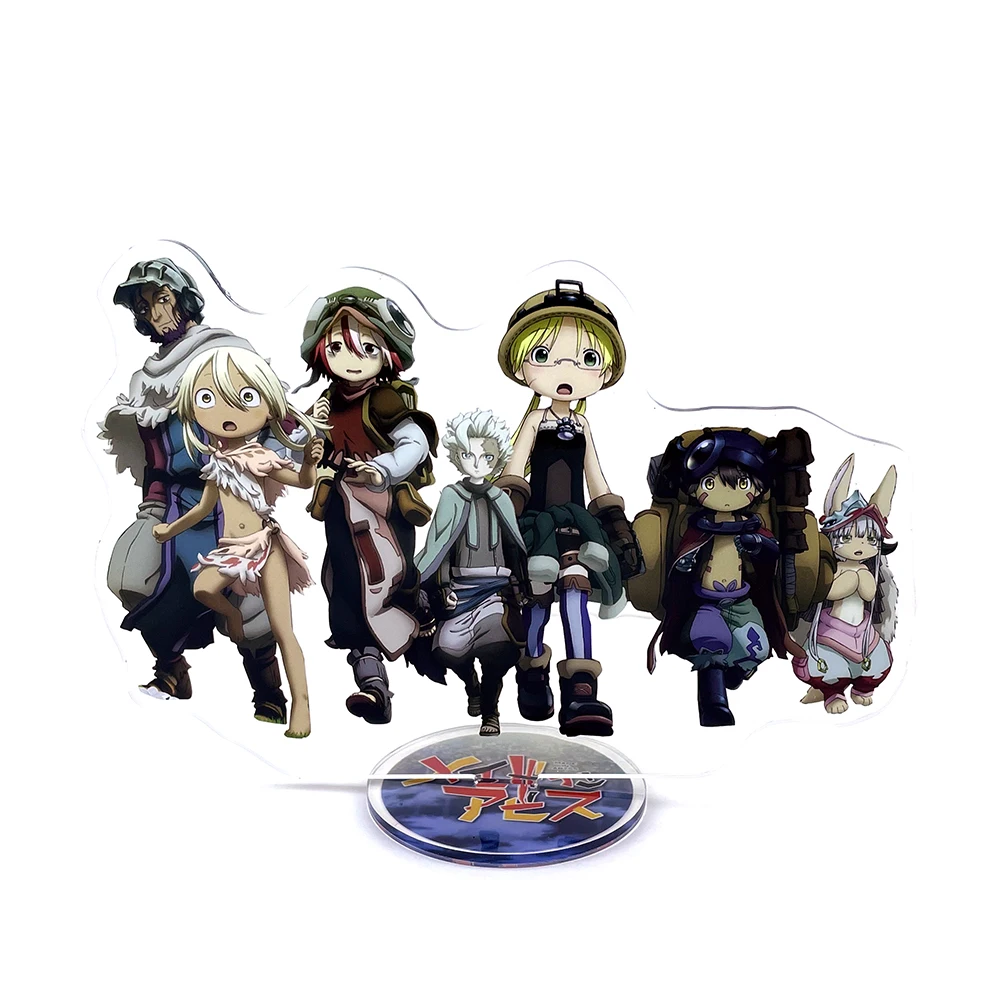 

Made in Abyss Nanachi Reg Riko Faputa acrylic stand figure model plate holder cake topper anime