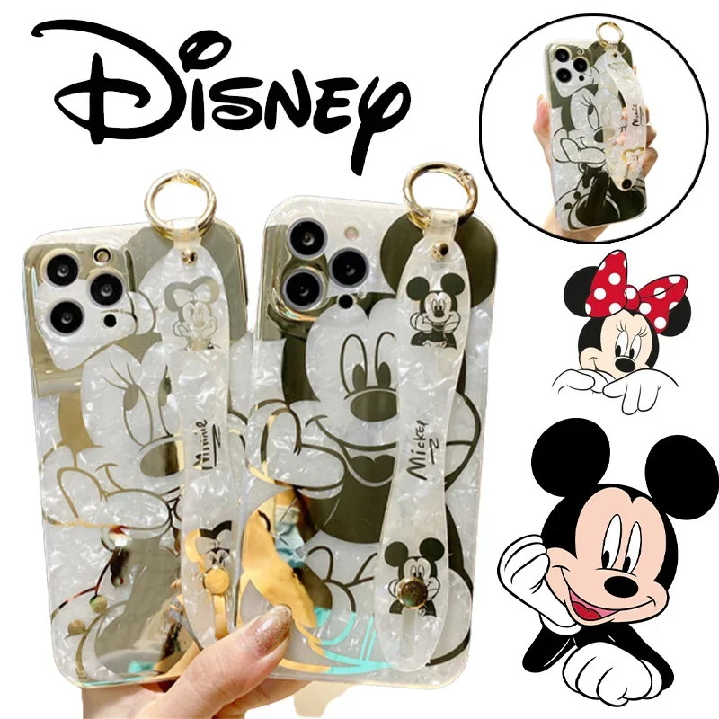 Disney Mickey Mouse Cute Phone Case for Apple IPhone 15 14 13 12 11 Pro Max Promax X XS XR XSmax Plus Anti-falling Cover Gift