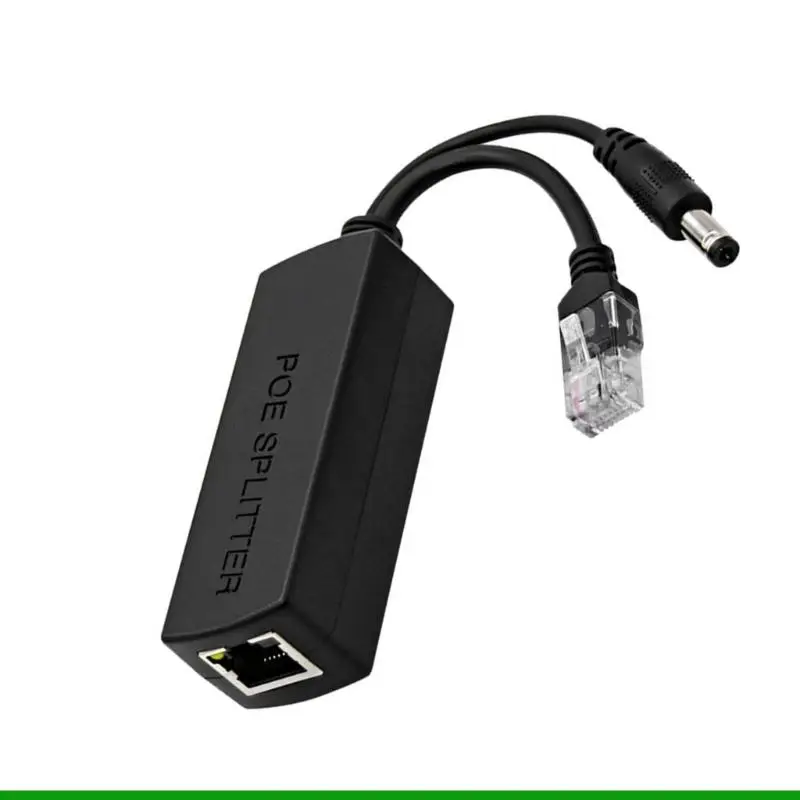 U55C POE Splitter 48V to 12V 1.2A with Short circuits Protections IEEE802.3af/at