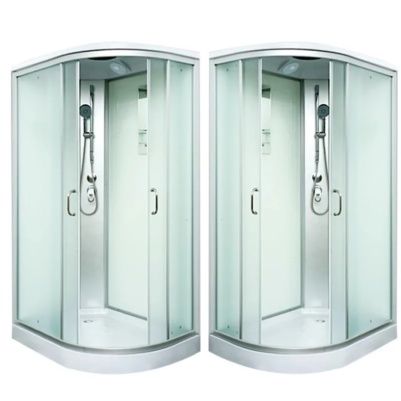 

Integral shower room Integrated bath room Household rural bathroom door Toilet bath room Simple glass partition
