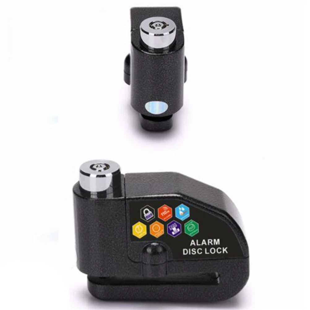 

Anti Theft Alarm Lock for Motorcycle Disc Brake Bicycles Electric Scooter Bike Security Code Mini Tamper Resistant Core Vehicle