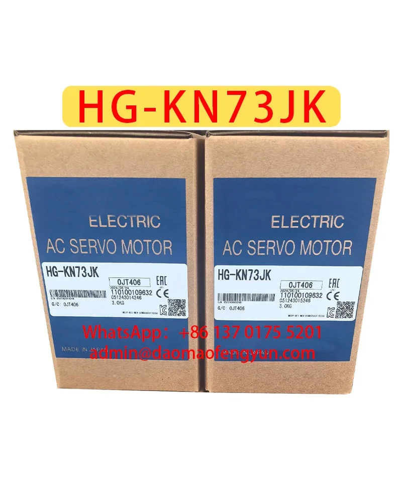 

HG-KN73JK Brand New Servo Motor Original Genuine，Fast shipping HG KN73JK