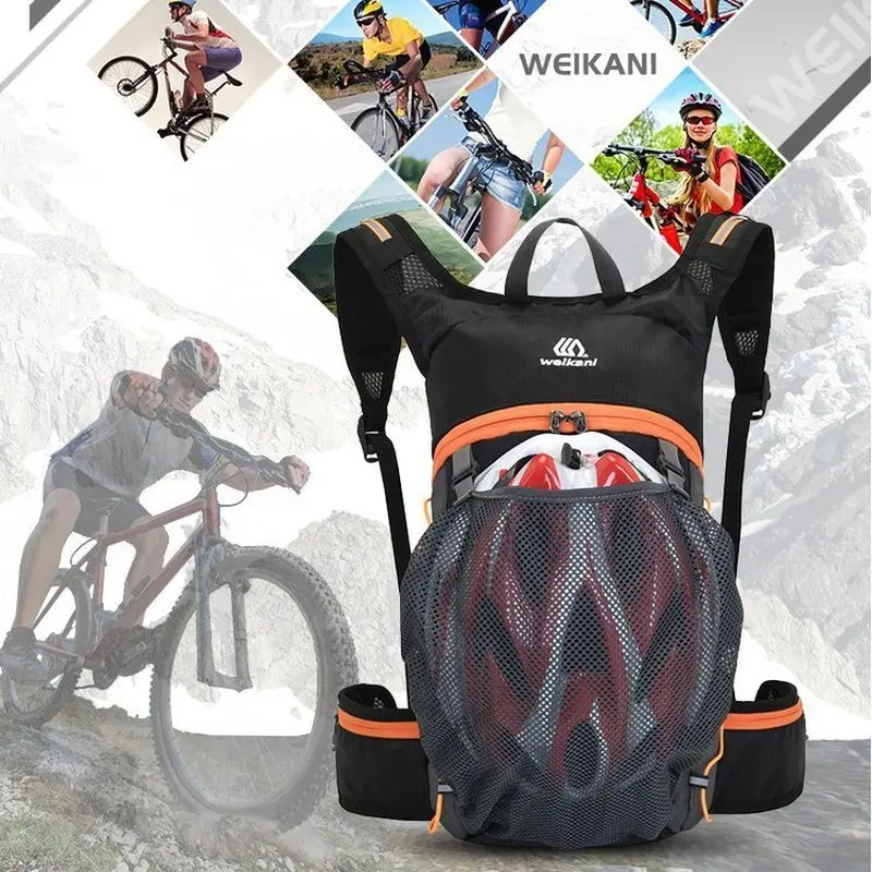 

Bike Pouch Hydration Backpack Bicycle Water Bag Foldable 10L Sport Outdoor Hiking Portable Breathable For Cycling Road