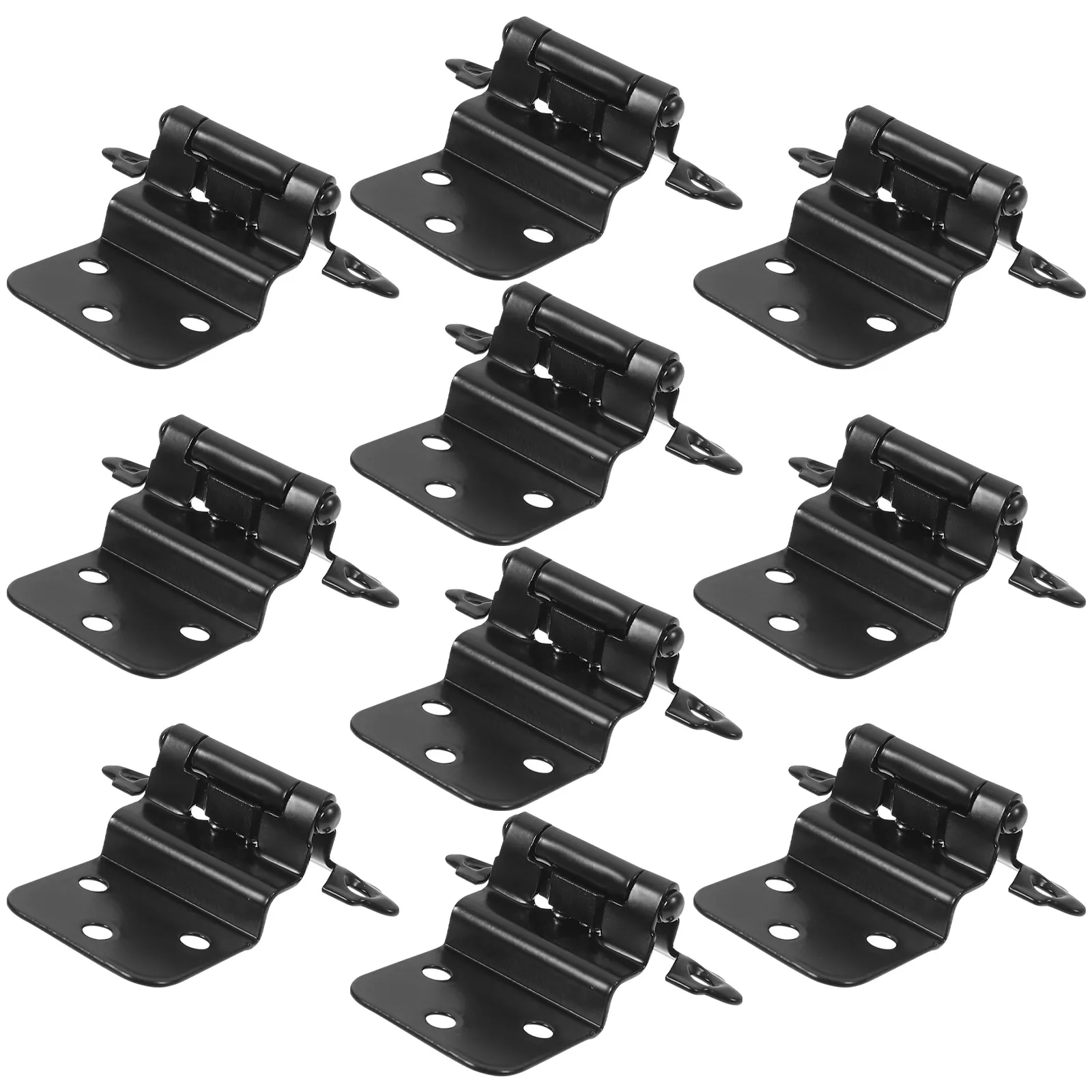 

10 Pcs Satin Nickle Drawer Hinges Thickened Heavy Duty Kitchen Cabinet Door Cupboard Furniture Hinges Precision High Strength